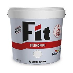 Marshall 3.5 kg Deniz Kabuğu Fit Silikonlu İpek Mat İç Cephe Boyası ve Marshall 3.5 kg Fit Tavan Boyası