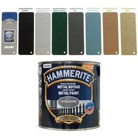 Marshall 400 gr Hammerite Çekiçlenmiş Siyah Sprey Metal Boyası