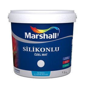 Marshall Açık Deniz 7.5 lt Silikonlu Özel Mat İç Cephe Boyası