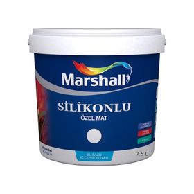 Marshall Açık Deniz 7.5 lt Silikonlu Özel Mat İç Cephe Boyası