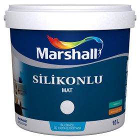 Marshall Akarsu 15 lt Silpak Su Bazlı İç Cephe Boyası