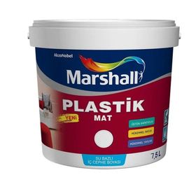 Marshall Akarsu 7.5 lt Plastik Mat Su Bazlı İç Cephe Boyası