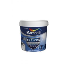 Marshall Akrikor 1 lt Beyaz Silikonlu Akrilik Boya