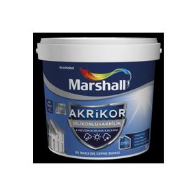 Marshall Akrikor 7,5 lt Silikonlu Akrilik Bc Baz Dış Cephe Boyası