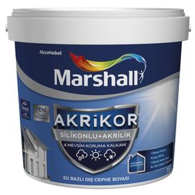 Marshall Akrikor Şifon 2.5 lt Silikonlu Akrilik Dış Cephe Boyası