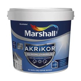 Marshall Akrikor Silikonlu Akrilik 15 lt Dış Cephe Boyası
