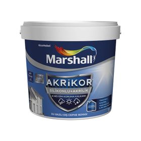 Marshall Akrikor T2 2.5 lt Silikonlu Akrilik Dış Cephe Boyası