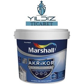 Marshall Akrikor T8 7.5 lt Silikonlu+Akrilik Dış Cephe Boyası