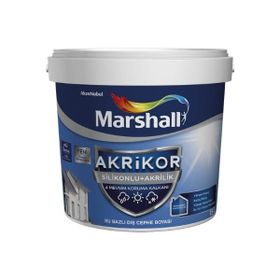 Marshall Akrikor Y4 7.5 lt Silikonlu+Akrilik Dış Cephe Boyası