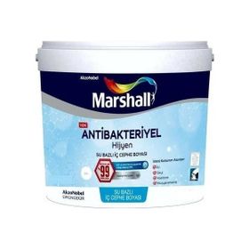 Marshall Antibakteriyel Deniz Kabuğu 15 lt Hijyen Iç Cephe Duvar Boyası