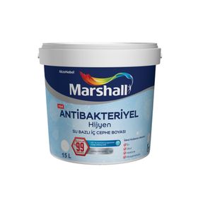 Marshall Antibakteriyel Hijyen 15 lt Antiküf Iç Cephe Boyası