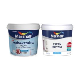 Marshall Antibakteriyel Hijyen 15 lt Lila İç Cephe Boya