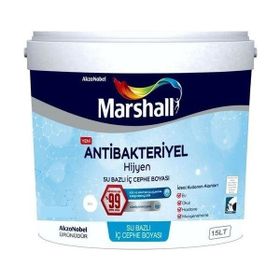 Marshall Antibakteriyel Hijyen 15 lt Turkuaz Coşkusu İç Cephe Boya