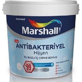 Marshall Antibakteriyel Hijyen 2,5 lt Yeni Kırık İnci İç Cephe Duvar Boyası