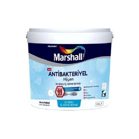 Marshall Antibakteriyel Hijyen Kum Beji 15 lt İç Cephe Duvar Boyası
