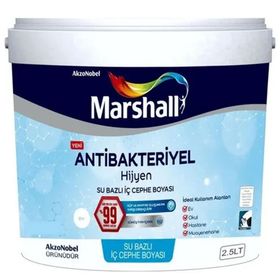 Marshall Antibakteriyel Hijyen Kuzey Yıldızı 2.5 lt Silinebilir İç Cephe Boyası