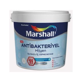 Marshall Antibakteriyel Hijyen Şampanya 15 lt İç Cephe Boyası