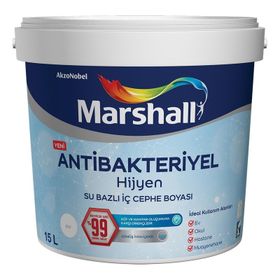 Marshall Antibakteriyel Hijyen Şampanya 15 lt İç Cephe Boyası