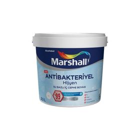 Marshall Antibakteriyel Hijyen Şeker Pembe 2.5 lt İç Cephe Boyası