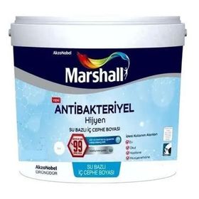 Marshall Antibakteriyel Hijyen Vanilya Çiçeği 5 lt Silinebilir İç Cephe Boyası