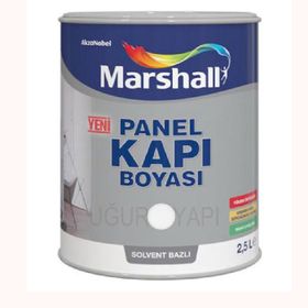 Marshall Beyaz 2.5 lt Solventbazlı Panel Kapı Boyası