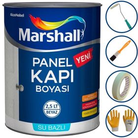 Marshall Beyaz 2,5lt Su Bazlı Panel Kapı Boyası