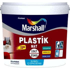 Marshall Çakıl Taşı 15 lt Plastik Mat Su Bazlı Iç Duvar Boyası
