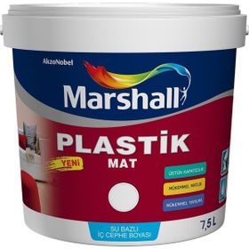 Marshall Cam Güzeli 7.5 lt Silikonlu Özel Mat İç Cephe Boyası