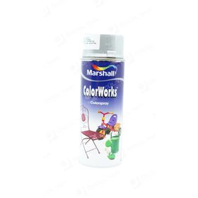 Marshall Colorworks Mat Gümüş 400 ml Sprey Boya