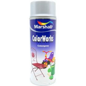 Marshall Colorworks Mat Gümüş 400 ml Sprey Boya