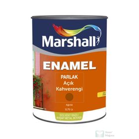 Marshall Enamel 0,75 lt Açık Kahverengi Parlak Sentetik Boya