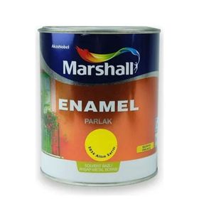 Marshall Enamel Altın Sarısı 2.5 lt Solvent Bazlı Parlak Ahşap Metal Boyası