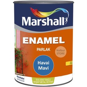 Marshall Enamel Havai Mavi 750 ml Sentetik Yağlı Boya