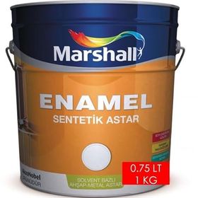 Marshall Enamel Kırık Beyaz 0,75 lt Sentetik Astar Boya
