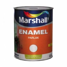Marshall Enamel Parlak Beyaz 0.75 Litre Sentetik Yağlı Boya