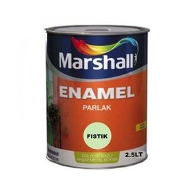 Marshall Enamel Parlak Fıstık 2.5 L Sentetik Yağlı Boya