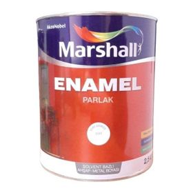 Marshall Enamel Parlak Gümüş 2.5 lt Sentetik Boya