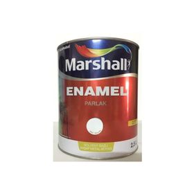 Marshall Enamel Parlak Gümüş 2.5 lt Sentetik Boya