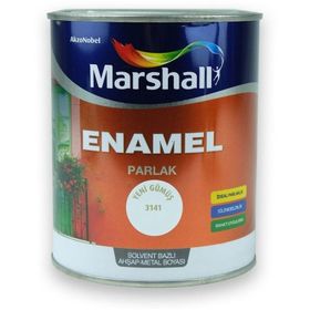 Marshall Enamel Parlak Gümüş 2.5 lt Sentetik Boya