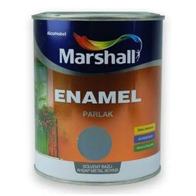 Marshall Enamel Parlak Kurşuni 2.5 lt Sentetik Yağlı Boya
