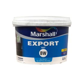 Marshall Export Mat Mermer Tozu Plastik 2.5 lt İç Cephe Duvar Boyası