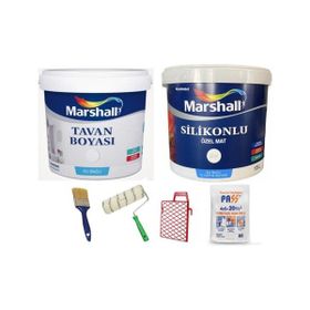 Marshall Fıstık 15 lt Silikonlu Özel Mat İç Cephe Boyası