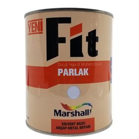 Marshall Fit 0,75 lt Siyah Ahşap Metal Parlak Sentetik Yağlı Boya