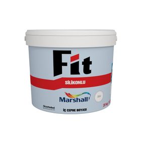 Marshall Fit 10 kg Islak Kum Silikonlu İç Cephe Duvar Boyası
