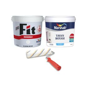 Marshall Fit 15 lt Ay Çekirdeği Silikonlu İç Cephe Duvar Boyası