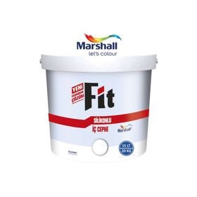 Marshall Fit 15 lt Kum Beji Silikonlu İç Cephe Duvar Boyası