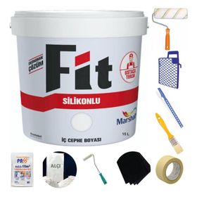 Marshall Fit 15 lt Salep Silikonlu İç Cephe Duvar Boyası
