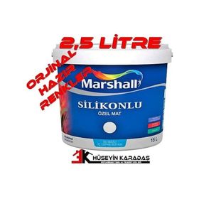 Marshall Fit 2.5 lt Güz Gülü Silikonlu İç Cephe Duvar Boyası