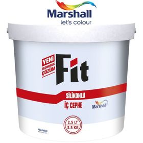 Marshall Fit 3.5 kg Şampanya Silikonlu İç Cephe Duvar Boyası