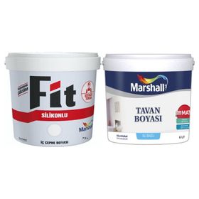 Marshall Fit 7.5 lt Kartepe Silikonlu İç Cephe Duvar Boyası